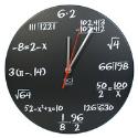 Chalkboard Pop Quiz Clock