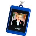Tao Digital Photo Keychain (Blue)