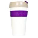 Keep Cup (16oz - Royal Purple and White)