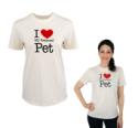     I Love My Rescued Pet Organic Cotton T-Shirt