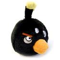Angry Birds Mini Plush with Sound (Black)