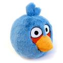Angry Birds Mini Plush with Sound (Blue)