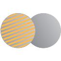 Lastolite 30cm Reflector - Sunfire/Silver