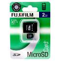 Fuji 2GB Micro SD Card (includes adapter)