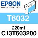 Epson T6032 Cyan 220ml Ink Cartridge