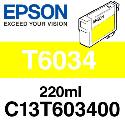 Epson T6034 Yellow 220ml Ink Cartridge