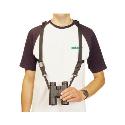 Opticron Harness - Leather and Nylon 25mm Black with Quick Release