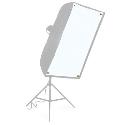 Bowens Wafer Spare Mylar Screen 2 - White