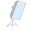 Bowens Spare Mylar Screen 1 - Blue for Wafer 56