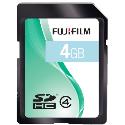 Fuji 4GB SDHC Card 33x Speed Class 4