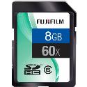 Fuji 8GB SDHC Card 60x Speed Class 6