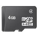 Fuji 4GB Micro SDHC Card Class 4 (incl. Adapter)