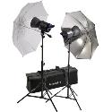 Interfit INT439 Stellar X 600 watt Twin Umbrella Kit