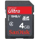 SanDisk 4GB Ultra II Secure Digital HC Class 4