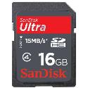 SanDisk 16GB Ultra II Secure Digital HC Class 4