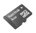 SanDisk 4GB Micro SDHC Card Class 2