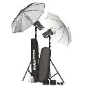 Elinchrom D-Lite 200/400 Twin Head Umbrella Kit