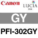 Canon PFI302GY Grey 130ml Ink Tank