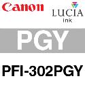 Canon PFI302PGY Photo Grey 330ml Ink Tank