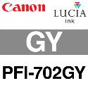 Canon PFI702GY Grey 700ml Ink Tank