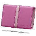 Sony LCJ-THD Pink Leather Case with Stylus