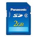 Panasonic 2GB Class 2 SD Memory Card