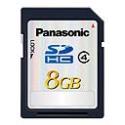 Panasonic 8GB Class 4 SDHC Memory Card