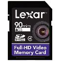 Lexar 4GB Full HD Video SDHC Card
