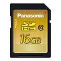 Panasonic 16GB Class 10 SDHC Memory Card