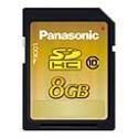 Panasonic 8GB Class 10 SDHC Memory Card