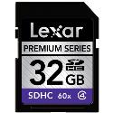 Lexar 32GB 60x Premium SDHC Card