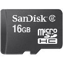 SanDisk 16GB Micro SDHC Card Class 2