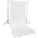 Lastolite Knitted Curtain Background 3x7m - White