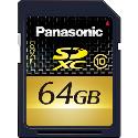 Panasonic 64GB Class 10 SDXC Memory Card